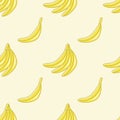 Bananas on a light background.