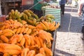 Bananas for sale at the market Royalty Free Stock Photo