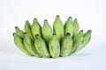 Bananas,Thai cultivated banana, Thai bananas Royalty Free Stock Photo