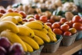 Bananas, Tomatoes, and More! Royalty Free Stock Photo