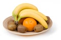 Bananna and other fruit Royalty Free Stock Photo