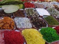 Banarasi paan ,betel leaf, betel nut and all indian colorful banarasi ingredients for sale