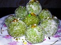 Banarasi pan ladoo, made of pan betel leaf