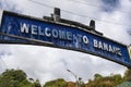 Banaue, Ifugao, Philippines -The Banaue Arch, along the Nueva Viscaya - Mt Province Road Royalty Free Stock Photo