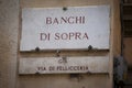Banchi di Sopra in Siena