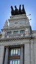 Bilbao Vizcaya Bank building in Madrid