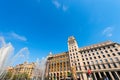 Banco Espanol de Credito - Barcelona Royalty Free Stock Photo