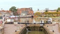 Bancroft Basin, Stratford upon Avon Canal, Warwickshire. Royalty Free Stock Photo