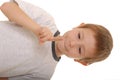 Band-aid Boy 1 Royalty Free Stock Photo