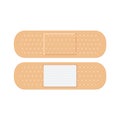 A band-aid is a thin fabric strip on which an adhesive mass is applied. The patch is a dosage form in the form of a plastic mass.