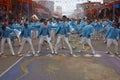 Band of a Diablada dance group at the Oruro Carnival