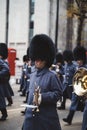 Band of the Grenadier Guards and The Coldstream Guards at the Lord Mayors of London show parade