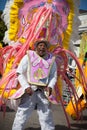 Band leader in Nassau Junkanoo