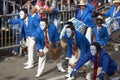 Band at the Oruro Carnival in Bolivia
