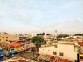 the city of Banda Aceh from a height