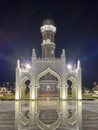 The view from the very famous aceh baiturrahman mosque in Aceh as a symbol of the greatness of the Islamic religion in Aceh Royalty Free Stock Photo