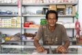 Indonesian local store seller