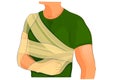 Bandage desault trauma shoulder and arm