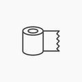 Bandage roll icon vector Royalty Free Stock Photo