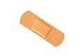 Bandaid on isolate background Royalty Free Stock Photo