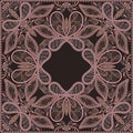 Bandana classy. Vector print square. Royalty Free Stock Photo