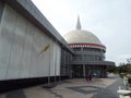 Facade and dome of the Royal Regalia Museum in Brunei