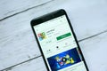 BANDAR SERI BEGAWAN,BRUNEI - JANUARY 21ST,2019 : Ludo King application on an android Google Play Store.