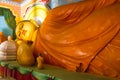 Buddha in Bandarawela Buddhist Temple on Sri Lanka Royalty Free Stock Photo