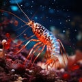 Banded boxer shrimp