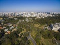 Bandeirantes Palace, Government of the State of Sao Paulo, in the Morumbi neighborhood, Brazil Royalty Free Stock Photo