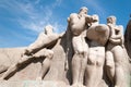 The Bandeiras Monument in Sao Paulo Brazil