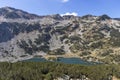 Banderitsa Fish lake, Pirin Mountain, Bulgaria Royalty Free Stock Photo