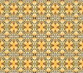 bandhani type square box random pattern