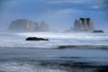 Bandon Beach Seastacks Royalty Free Stock Photo