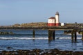 Bandon Lighthouse, Coquille River Royalty Free Stock Photo