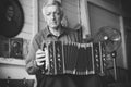 Bandoneon Player Norberto Gradilone