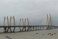 Bandra Worli sea link, also known as Rajiv Gandhi sea link, Mumba