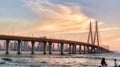 Bandra worli sealink Royalty Free Stock Photo