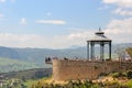 Bandstand in beautiful Ronda city, with an amazing viewpoint over landscape.