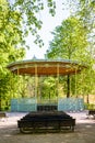 The bandstand in Brussels Park, Belgium