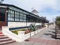 Bandstand buildings and clock tower Royalty Free Stock Photo