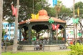 The bandstand at Iguana Park Royalty Free Stock Photo