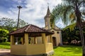 Bandstand and the church