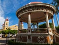 Bandstand in front of Granada Cathedral