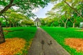 Beautiful Bandstand at Singapore Botanic Gardens Royalty Free Stock Photo