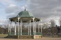 Bandstand in public park, Shrewsbury, England