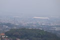 Urban view from the top of the mountain