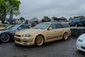 Nissan Stagea with R34 front end
