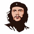 Ernesto Che Guevara vector illustration