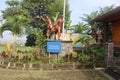 Welcome gate to the thumb of Bandung tourist attractions